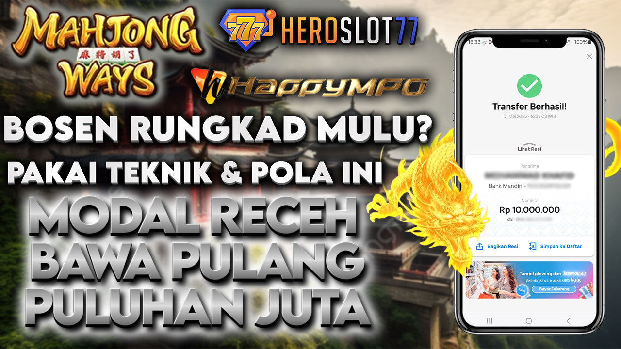 Cara Seru Main Mahjong Ways di HEROSLOT77 Tanpa Henti: Tiada Hari Tanpa Cuan Bersama Game Favorit yang Kaya Keuntungan Ini!
